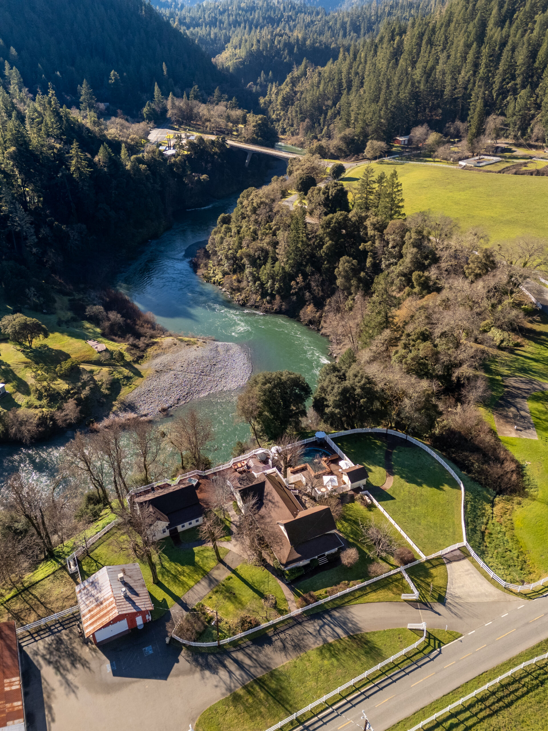 Aerial view Fountain Ranch