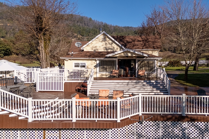 Main House Back Yard